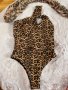Нов цял леопардов тигров бански костюм , снимка 3