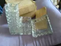 Кристални две вази и пепелник нови , снимка 2