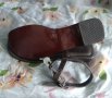 Естествена кожа и кралски седеф Абалон - маркови сандали "Saint Tropez"® / N 38, снимка 4