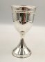 Сребърна чаша бокал 200 мл, снимка 2