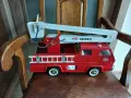 Ретро ламаринена играчка количка  пожарна Tonka , снимка 1