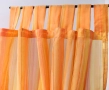 Тънко перде органза 245х140 с ленти за окачване комплект 2 броя, снимка 12