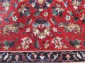 Стар ръчно тъкан вълнен персийски Килим 340х260 см., снимка 15