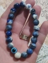 Турмалинова Гривна Цената на содалитова гривна с мъниста "зли очи" вар, снимка 4