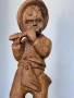 Винтидж фигурка дърворезба, снимка 8