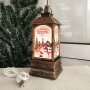 4211 Светещ коледен фенер с USB, Merry Christmas, 20 см, снимка 1 - Декорация за дома - 42753587