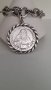 Стара сребърна гривна с монета в обков 1933г San Marino 20 lire, снимка 1 - Антикварни и старинни предмети - 40244005