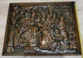 Барелеф-мед, историческа сцена, снимка 4