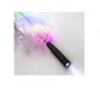 Автоматичен прозрачен чадър за дъжд с LED осветление и фенерче, 82см., снимка 3