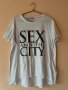 Sex And The City Бяла тениска L размер 100% памук 🤍, снимка 1 - Тениски - 44326981