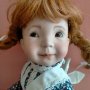 Порцеланова кукла Dianna Effner Jenny II 1993 44 см, снимка 12