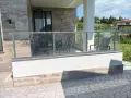 Парапет от стъкло и алуминий за тераса или веранда, снимка 2