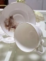 Винтидж чаша с чинийка , снимка 7