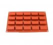 20 релефни блокчета малки правоъгълни силиконов молд форма калъп шоколад сапун гипс, снимка 2