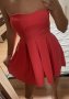 Дамска къса рокля цвят корал, снимка 1 - Рокли - 37547640