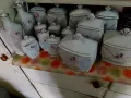 Стар порцеланов сервиз за подправки, снимка 1