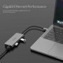 LENTION USB C хъб с 4K HDMI, Gigabit Ethernet, 3хUSB 3.0, Type C PD, снимка 5