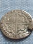 Сребърна монета 2 реала 1736г. Филип пети Севиля Испания 13647, снимка 1