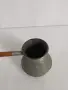 Старо джезве МНЦ голямо масивно дървена дръжка, снимка 3