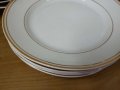 Стар български порцелан с златен кант чинии, снимка 12