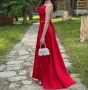 Официална червена  рокля, снимка 1