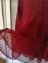 Бордо плисирана туника ZARA размер S, снимка 5