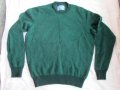 FALCONERI тъмно зелен пуловер от вълна размер L., снимка 1 - Пуловери - 35037986