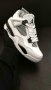 Нови Дамски Обувки Nike Air Jordan 4 Military Black White Panda Размер 38 24см и 39 25см Номер, снимка 1