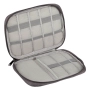 Органайзер за електроника с джобове сив 24.5x13x7.5 см_1193617, снимка 3