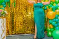 Елегантна коктейлна дизайнерска рокля Liza Kain   , снимка 4