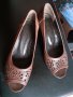 Нови кафяви елегантни обувки- естествена кожа!, снимка 2