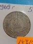 Юбилейна монета 1969 година стара рядка за колекция декорация - 17712, снимка 2