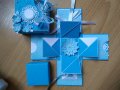 Подарък за сватба, рожден ден експлодиращи кутийки-ръчна изработка, снимка 3