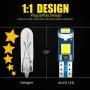 10 бр. малки габаритни крушки за арматурно табло T5 3SMD LED супер ярък 3030 LED вътрешно осветление, снимка 10