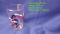 Детски комплект стъклени чаши, вода, безалкохолно с щампа, снимка 2