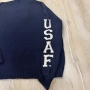 Bradford Exchange USAF USA Плетена блуза Henley Air Force размер М нова, снимка 10