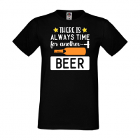 Мъжка тениска There's Always Time For Another Beer,Бира,Бирфест,Beerfest,Подарък,Изненада,Рожден Ден, снимка 9 - Тениски - 36387632