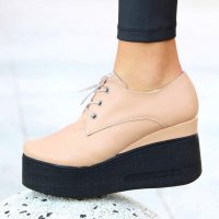 Дамски обувки на платформа, снимка 4 - Дамски елегантни обувки - 36714868