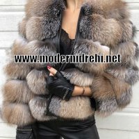 Дамско луксозно палто лисица код 323, снимка 1 - Палта, манта - 31124444