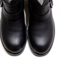 НОВИ и Намалени! G-Star Leon Boots Black Дамски Боти Естествена Кожа + Деним Номер 39, снимка 9 - Дамски боти - 35355026