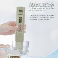 TDS Meter Тестер Анализатор за качеството на питейната вода, снимка 5 - Друга електроника - 40135970