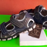 Английски детски сандали с естествена кожа стелка, снимка 2 - Детски сандали и чехли - 29303655