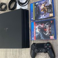 Продавам нов PlayStation 4 Pro 1 tb със 2 игри подарък!, снимка 4 - Игри за PlayStation - 35009695