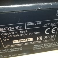 sony dvp-s335 cd/dvd player 1503211610, снимка 7 - Плейъри, домашно кино, прожектори - 32169730