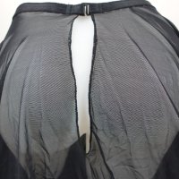 Lee Kleimann M/L прозрачна еротична тюлена пола с две сатенени панделки отпред, снимка 9 - Бельо - 42067717