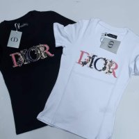 Дамска тениска Christian Dior код 20, снимка 1 - Тениски - 40306174
