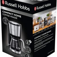 Кафе машина Russell Hobbs Compact Home, снимка 1 - Кафемашини - 37333173