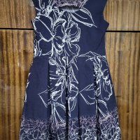 Дамска рокля с флорални мотиви , снимка 3 - Рокли - 42386410