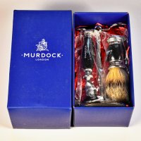 Чисто НОВ комплект за бръснене Murdock (Made in England), снимка 4 - Мъжка козметика - 17673393