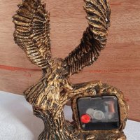 Сувенир орел с часовник , снимка 4 - Статуетки - 31805099